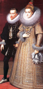 Portrait of Archdutchess Isabella and her husband