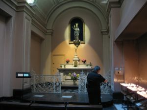 A photo Unclear if this is the original statue, it is labeled as Our Lady of Good Luck...researching if this is a mis-translation