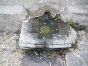 Cistern with waters at St. Mary's Well (Ffynnon Mair)