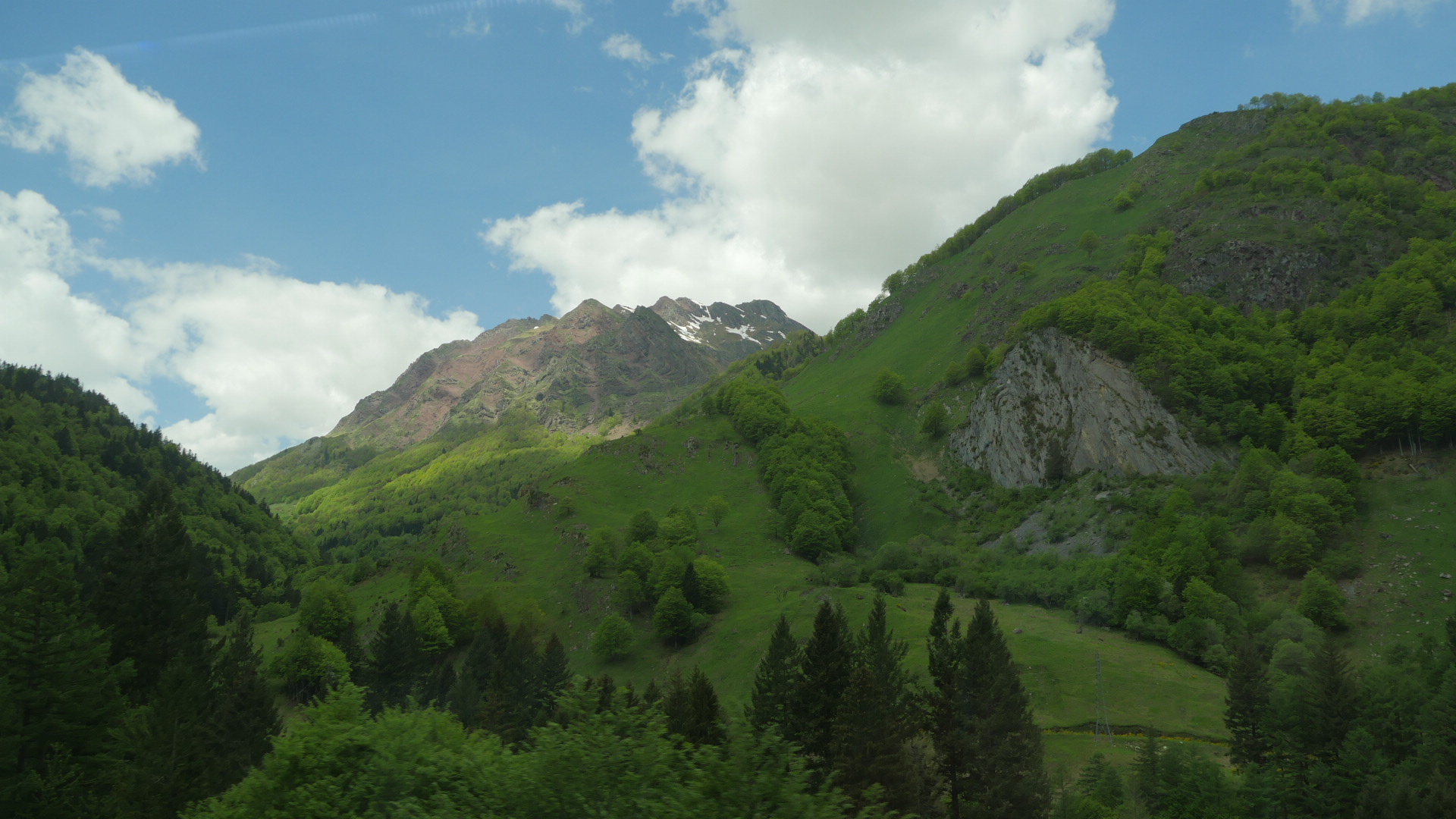 Pyrenees Mountains, Franz Werfel had to travel over to get to neutral Spain from Nazi captured France.