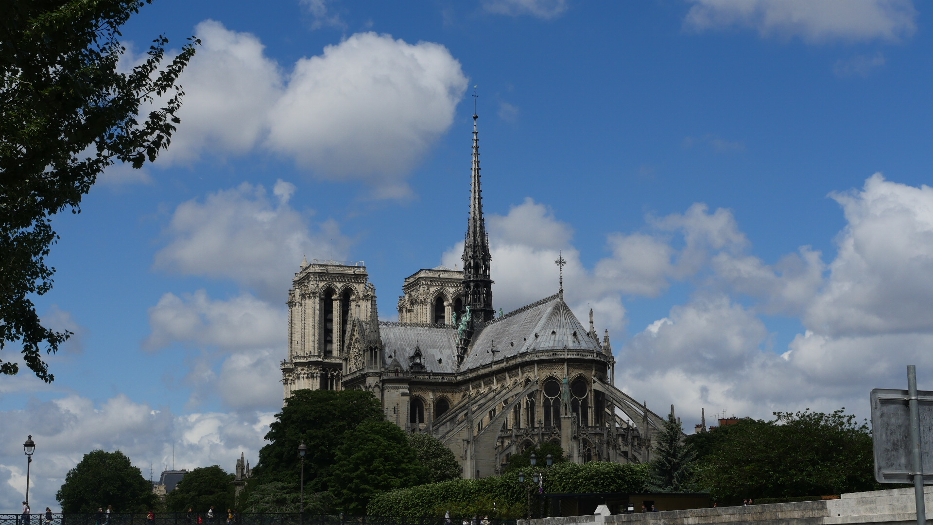 Notre-Dame Cathedral (from Southern POV) photo taken 5/17
