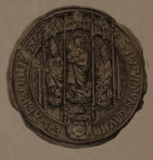 Photo of Galvin Dunbar's Bishop's seal