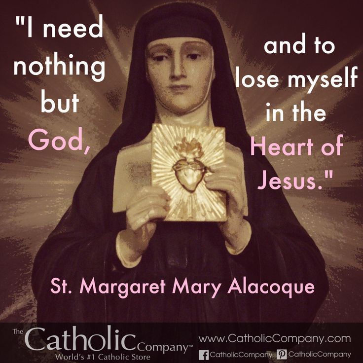 St. Margaret Mary Alacoque from CatholicCompany.com
