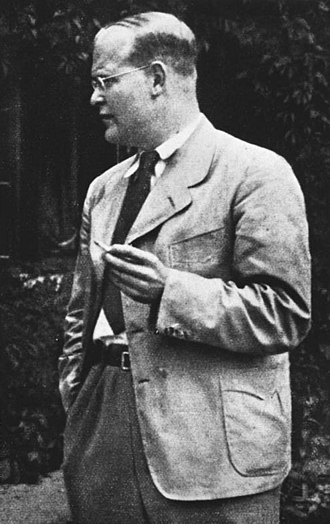 Black and White photo of Dietrich Bonhoeffer (photo from Wikipedia page)