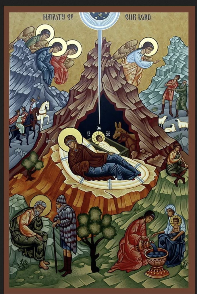 Father Jeremy talks about the Nativity Icon- Orthodoxyroad.com
