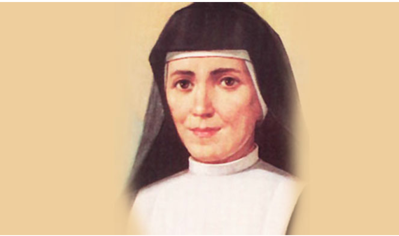 Color illustration of Saint Mary Mazzasrello found at salesiansisters.org