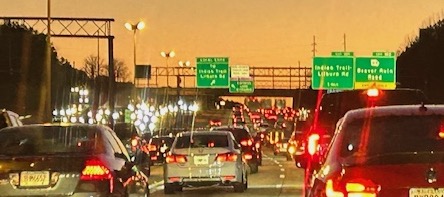Highway Traffic in Atlanta